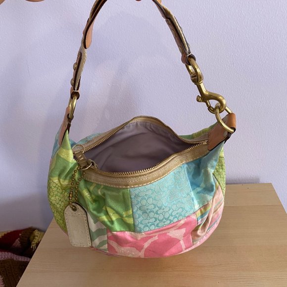 Coach Patchwork Pastel Bag - Picture 3 of 5
